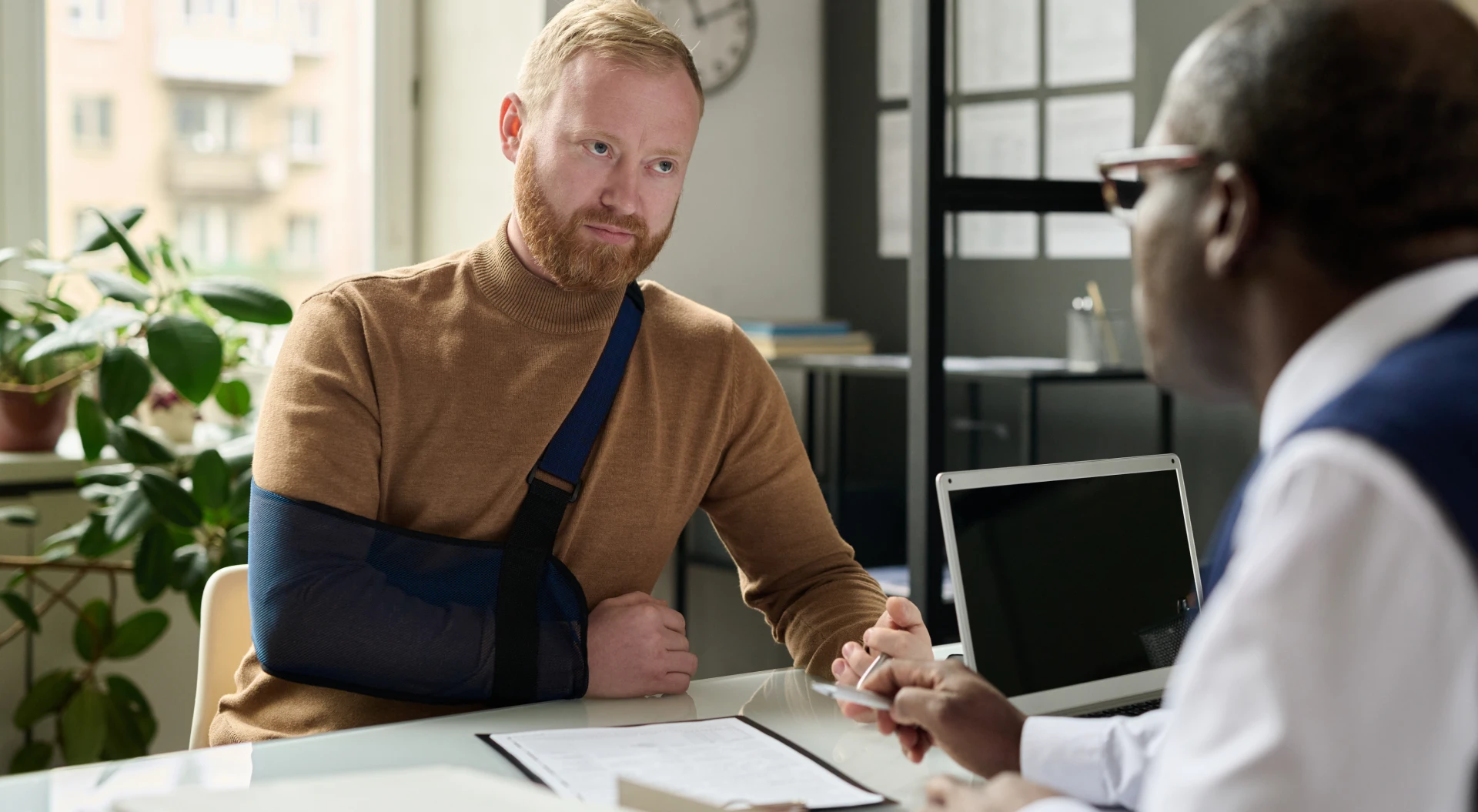 Ontario personal injury lawyer reviewing Minor Injury Guideline accident benefits claim file